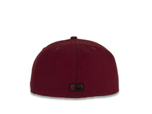 Load image into Gallery viewer, San Diego Padres New Era MLB 59FIFTY 5950 Fitted Cap Hat Caridnal Crown/Visor Black Logo