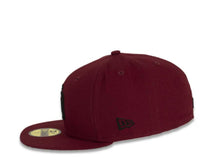 Load image into Gallery viewer, San Diego Padres New Era MLB 59FIFTY 5950 Fitted Cap Hat Caridnal Crown/Visor Black Logo