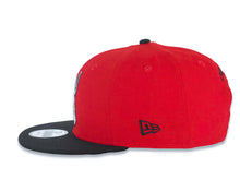 Load image into Gallery viewer, Xolos de Tijuana New Era Liga MX 9FIFTY 950 Snapback Cap Hat Red Crown Black Visor Black/White "Dog Head" Logo