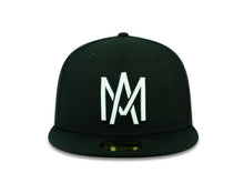 Load image into Gallery viewer, Aguilas de Mexicali New Era 9FIFTY 950 Snapback Cap Hat Black Crown/Visor White Logo