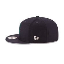 Load image into Gallery viewer, Seattle Mariners New Era MLB 9FIFTY 950 Snapback Cap Hat Navy Crown/Visor Team Color Logo