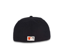Load image into Gallery viewer, San Diego Padres New Era MLB 59FIFTY 5950 Fitted Cap Hat Navy Crown/Visor Navy/White/Orange Retro Logo