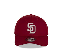 Load image into Gallery viewer, San Diego Padres New Era MLB 39THIRTY 3930 Flexfit Cap Hat Red Crown/Visor White Logo