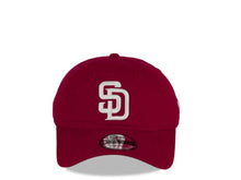 Load image into Gallery viewer, San Diego Padres New Era MLB 9TWENTY 920 Adjustable Cap Hat Red Crown/Visor White Logo