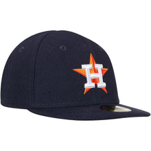 Load image into Gallery viewer, (Infant) Houston Astros New Era MLB 59FIFTY 5950 Fitted Cap Hat Navy Crown/Visor Team Color Logo (My 1st First)