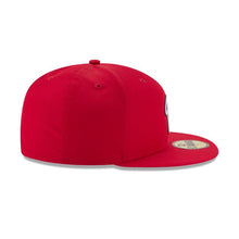 Load image into Gallery viewer, (Youth) Washington Nationals New Era MLB 59FIFTY 5950 Fitted Cap Hat Red Crown/Visor White/Black Logo