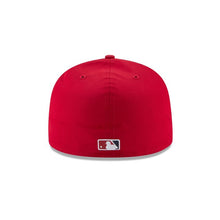 Load image into Gallery viewer, (Youth) Washington Nationals New Era MLB 59FIFTY 5950 Fitted Cap Hat Red Crown/Visor White/Black Logo