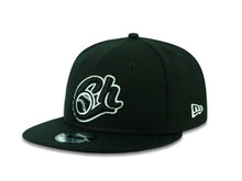 Load image into Gallery viewer, Charros de Jalisco New Era 9FIFTY 950 Snapback Cap Hat Black Crown/Visor Black/White Logo