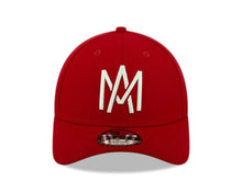 Load image into Gallery viewer, Aguilas de Mexicali New Era 9FORTY 940 Adjustable Cap Hat Red Crown/Visor White Logo