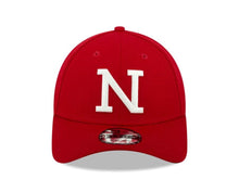 Load image into Gallery viewer, Mayos de Navojoa New Era 9FORTY 940 Adjustable Cap Hat Red Crown/Visor White Logo