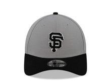 Load image into Gallery viewer, San Francisco Giants New Era MLB 39THIRTY 3930 Flexfit Cap Hat Gray Crown Black Visor Black/White Logo
