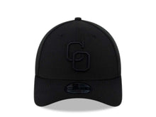 Load image into Gallery viewer, Yaquis de Obregon New Era 39THIRTY 3930 Flexfit Cap Hat All Black Crown/Visor Black Logo