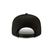 Load image into Gallery viewer, Miami Marlins New Era MLB 9FIFTY 950 Snapback Cap Hat Black Crown/Visor Black/White Logo