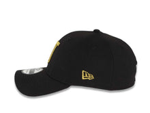 Load image into Gallery viewer, Tijuana Toros New Era LMB 39THIRTY 3930 Flexfit Cap Hat Black Crown/Visor Metallic Gold Logo