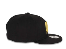 Load image into Gallery viewer, Diablos Rojos del Mexico New Era 9FIFTY 950 Snapback Cap Hat Black Crown/Visor Metallic Gold Logo