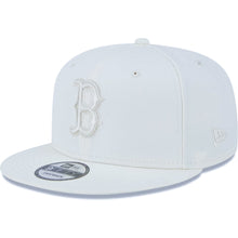 Load image into Gallery viewer, Boston Red Sox New Era MLB 9FIFTY 950 Snapback Cap Hat White Crown/Visor White Logo