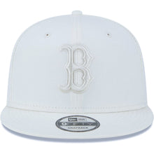 Load image into Gallery viewer, Boston Red Sox New Era MLB 9FIFTY 950 Snapback Cap Hat White Crown/Visor White Logo