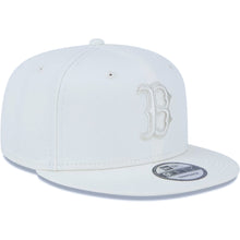 Load image into Gallery viewer, Boston Red Sox New Era MLB 9FIFTY 950 Snapback Cap Hat White Crown/Visor White Logo