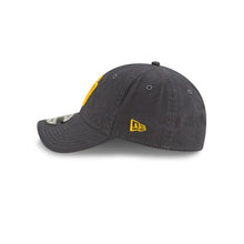 Load image into Gallery viewer, San Diego Padres New Era MLB Cap Hat Graphite Crown/Visor Yellow Logo