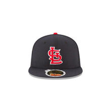 Load image into Gallery viewer, (Youth) St. Louis Cardinals New Era MLB 59FIFTY 5950 Fitted Cap Hat Team Color Navy Crown/Visor Red/White Logo