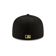 Load image into Gallery viewer, Chicago White Sox New Era MLB 59FIFTY 5950 Fitted Cap Hat Black Crown/Visor Gold Metal Beveled Logo