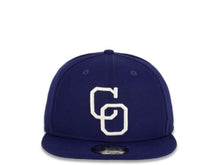 Load image into Gallery viewer, Obregon Yaquis New Era Mexican Pacific League 9Fifty 950 Snapback Cap Hat Dark Royal Crown/Visor White "CO" Logo
