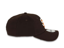 Load image into Gallery viewer, San Diego Padres New Era MLB 39THIRTY 3930 Flexfit Cap Hat Dark Brown Crown/Visor White/Orange Logo