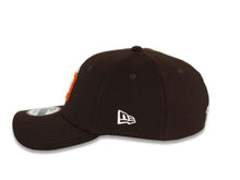 Load image into Gallery viewer, San Diego Padres New Era MLB 39THIRTY 3930 Flexfit Cap Hat Dark Brown Crown/Visor White/Orange Logo