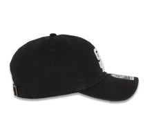 Load image into Gallery viewer, San Diego Padres '47 Brand MLB Clean Up Adjustable Cap Hat Black Crown/Visor White Logo