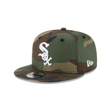 Load image into Gallery viewer, Chicago White Sox New Era MLB 9FIFTY 950 Snapback Cap Hat Camo Crown/Visor White Logo