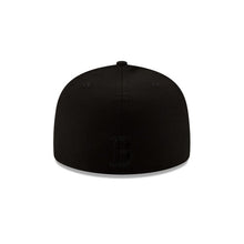 Load image into Gallery viewer, Boston Red Sox New Era MLB 59FIFTY 5950 Fitted Cap Hat Black Crown/Visor Black Logo Inside New England State Map