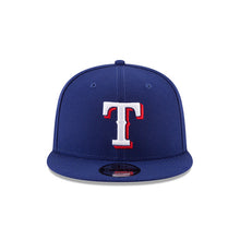 Load image into Gallery viewer, Texas Rangers New Era 9FIFTY 950 Snapback Cap Hat Royal Blue Crown/Visor Team Color Logo