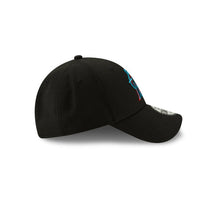 Load image into Gallery viewer, Miami Marlins New Era MLB 9FORTY 940 Adjustable Cap Hat Black Crown/Visor Team Color Logo