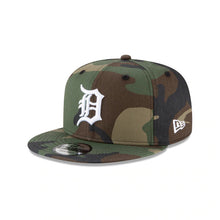 Load image into Gallery viewer, Detroit Tigers New Era MLB 9FIFTY 950 Snapback Cap Hat Camo Crown/Visor White Logo