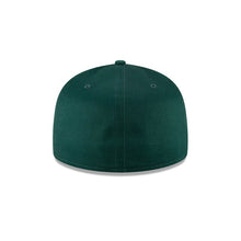 Load image into Gallery viewer, Oakland Athletics New Era MLB 59FIFTY 5950 Fitted Cap Hat Dark Green Crown/Visor Dark Green Logo (Wave)
