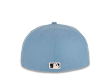 Load image into Gallery viewer, San Diego Padres New Era MLB 59Fifty 5950 Fitted Cap Hat Sky Blue Crown/Visor Black/White Logo Sky Blue