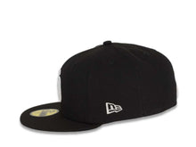 Load image into Gallery viewer, San Diego Padres New Era MLB 59Fifty 5950 Fitted Cap Hat Black Crown/Visor White Logo Mexican Flag Side Patch