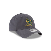 Load image into Gallery viewer, Oakland Athletics New Era MLB 9TWENTY 920 Adjustable Cap Hat Dark Gray Crown/Visor Dark Green/Yellow Logo