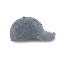 Load image into Gallery viewer, Los Angeles Anaheim Angels New Era MLB 9TWENTY 920 Denim Adjustable Cap Hat Dark Gray Crown/Visor Team Color Logo