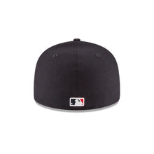 Load image into Gallery viewer, New York Yankees New Era MLB 59Fifty 5950 Fitted Cap Hat Team Color Navy Crown/Visor White Logo 2000 Subway World Series Side Patch Gray UV
