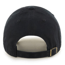 Load image into Gallery viewer, Boston Red Sox '47 Brand MLB Clean Up Adjustable Cap Hat Black Crown/Visor Black/White Logo Pink UV