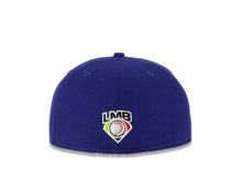 Load image into Gallery viewer, Diablos Rojos del México New Era Mexican Baseball League LMB 59FIFTY 5950 Fitted Cap Hat Royal Blue Crown/Visor White Logo