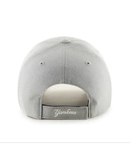 Load image into Gallery viewer, New York Yankees '47 MLB MVP Adjustable Cap Hat Gray Crown/Visor White Logo