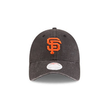 Load image into Gallery viewer, San Francisco Giants New Era MLB 9TWENTY 920 Adjustable Cap Hat Black Crown/Visor Orange Logo (Floral)