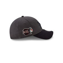 Load image into Gallery viewer, Atlanta Braves New Era MLB 9TWENTY 920 Adjustable Cap Hat Dark Gray/Black Crown/Visor Black Logo With All-Star Game Workout Side Patch