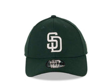 Load image into Gallery viewer, San Diego Padres New Era MLB 9FORTY 940 Adjustable Cap Hat Dark Green Crown/Visor White Logo