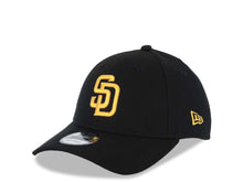 Load image into Gallery viewer, San Diego Padres New Era MLB 9FORTY 940 Adjustable Cap Hat Black Crown/Visor Yellow Logo