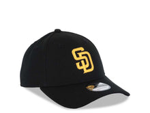 Load image into Gallery viewer, San Diego Padres New Era MLB 9FORTY 940 Adjustable Cap Hat Black Crown/Visor Yellow Logo