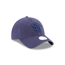 Load image into Gallery viewer, San Diego Padres New Era MLB 9TWENTY 920 Adjustable Cap Hat Navy Crown/Visor Navy Logo