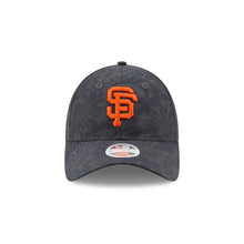Load image into Gallery viewer, San Francisco Giants New Era 9TWENTY 920 Adjustable Floral Burst Cap Hat Black Crown/Visor Team Color Logo